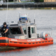 PALM BEACH, FL - NOVEMBER 23: A US Coast Guard boat passes through the Mar-a-Lago Resort where President-elect Donald Trump will be spending Thanksgiving on November 23, 2016 in Palm Beach, Florida. The Trump family has spent many of their holidays at their South Florida home and security is expected to be tight in the area. (Photo by Gerardo Mora/Getty Images)